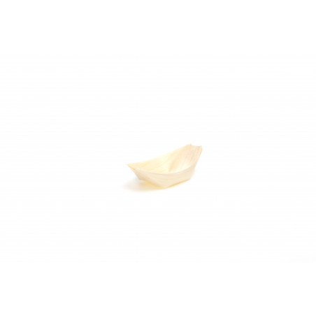 Box 100 barchette in legno 8,5x6 cm