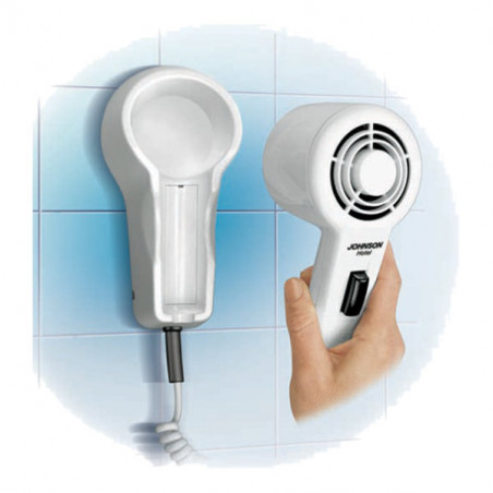 Hotel asciugacapelli da parete + portaphon