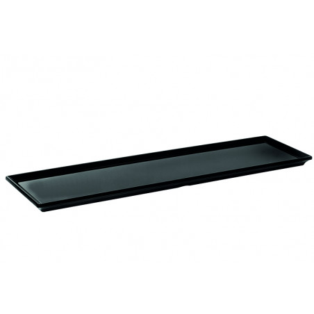 Vassoio melamina cm 58x16x2 nero