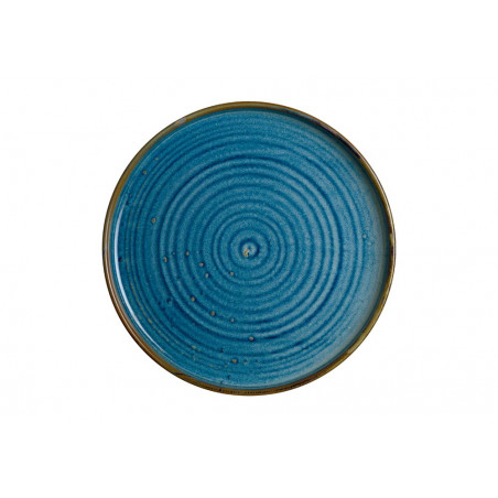Bonnà Piatto piano con bordo Cm 21 Sapphire