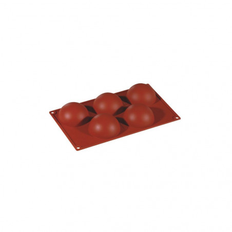 Pavoni Stampo in silicone 5 semisfere