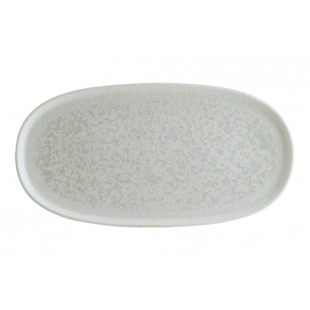 Piatto ovale con bordo cm 30x15,5 Lunar