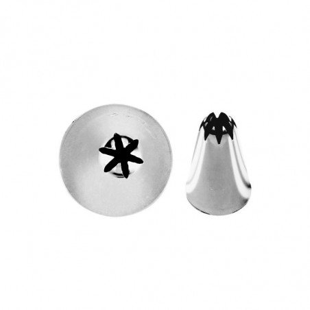 Bocchetta inox foro fiore