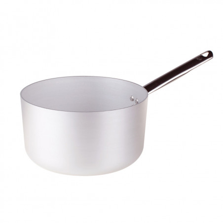 Pentole Agnelli Casseruole alte in alluminio con manico, varie misure