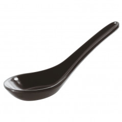 Cucchiaino finger food melamina nero