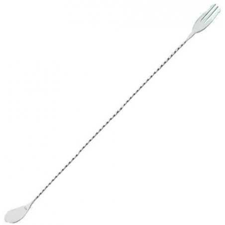 Bar spoon con forchetta cm 45