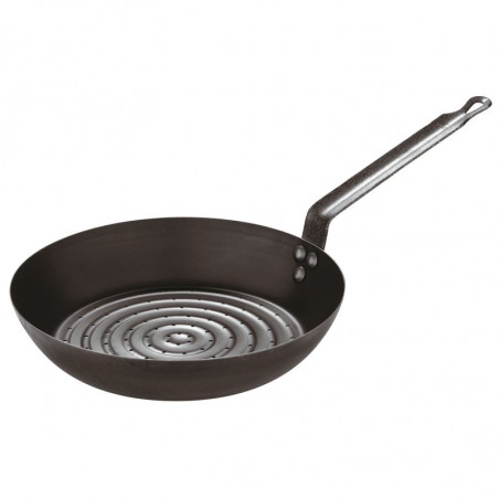 Padella in ferro per castagne cm 28