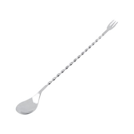 Bar spoon con forchetta cm 30