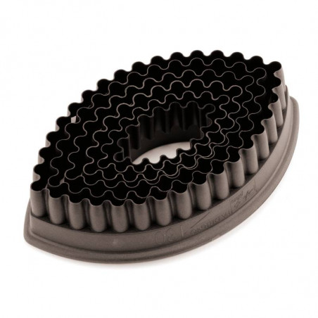 Set tagliapasta ovale festonato 6 pz