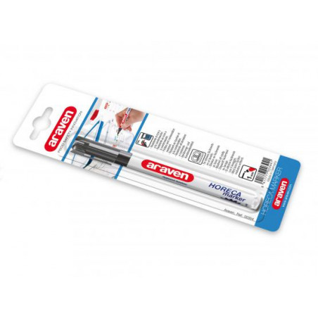 Pennarello Horeca Marker nero Araven
