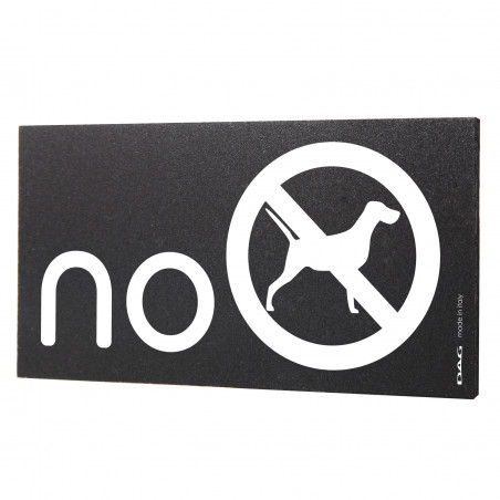 Dag Style Pittogrammi no cani 8x15 da parete