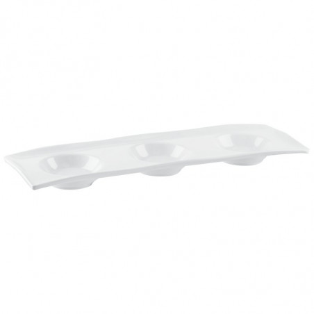 Vassoio Gourmet 30,5x9,5 in melamina