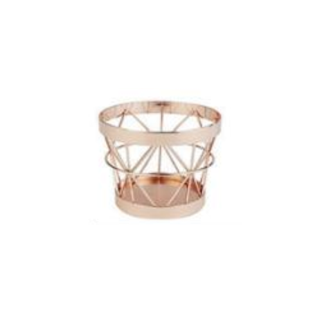 Supporto/cesto cm 10,5 in metallo