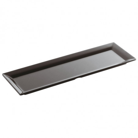 Vassoio 31x10,5 in melamina nera
