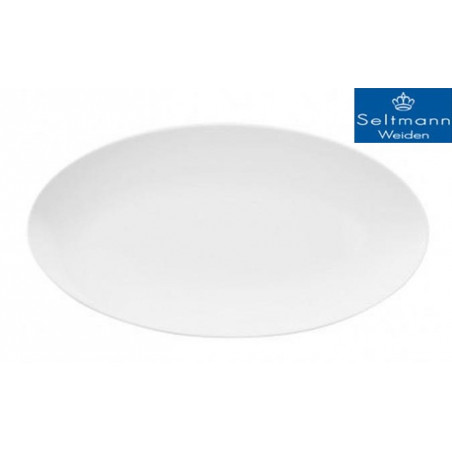 Seltmann Piatto ovale cm 40x25,5 Coup Porcellana Bianco