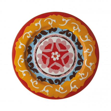 Piatto piano Nador cm 27 Rosso