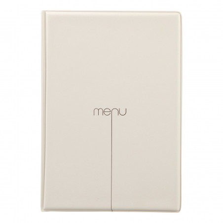 Dag Style Porta menù risto A4 6 buste sabbia