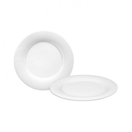 Seltmann Piatto piano cm 23 con falda Savoy Porcellana Bianco