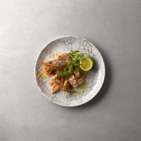 Churchill Piatto piano Coupe cm 28,8 Kintsugi