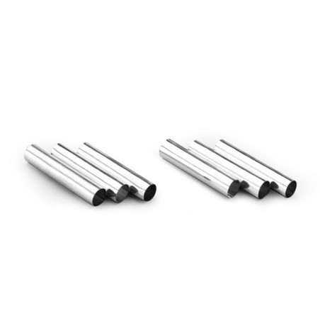 Stampi stagnati per cannoli 6 pz