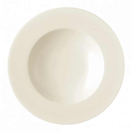 Seltmann Piatto pasta cm 27 Diamant Diamond Porcellana Crema