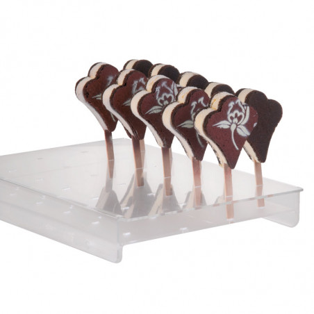 Espositore winter ice da vetrina cm 31x25x11