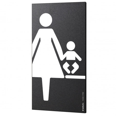 Dag Style Pittogramma da parete nursery 8x15