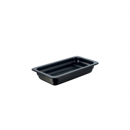 Pirofila GN 1/3 nera cm 17x32x6,5h