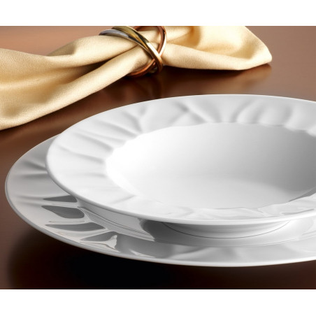 Seltmann Piatto piano cm 28 Venice Hotel Porcellana Bianco