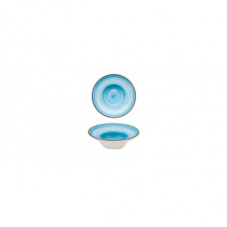 Minipastabowl tondo azzurro cm 13,9