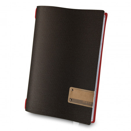 Dag Style Porta menù A4 menu juta bicolor