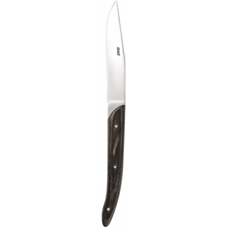 Abert Coltello carne Safari filo rasoio manico legno