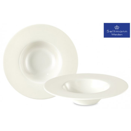 Seltmann Piatto fondo Event cm 27 Diamant Diamond Porcellana Crema