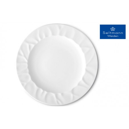 Seltmann - Piatto piano cm 33 Venice Hotel Porcellana Bianco