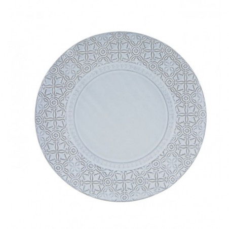 Piatto presentazione cm 32 bianco Rua Nova