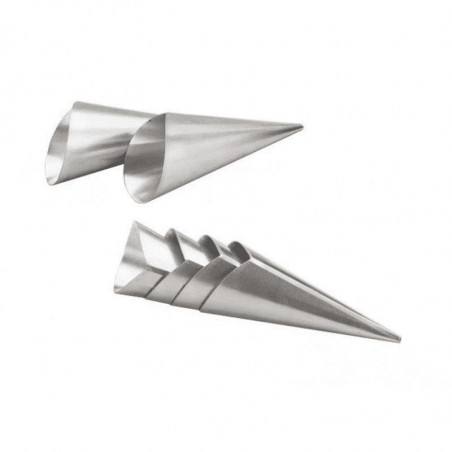 Stampo 6 coni panna cm 12x3,5