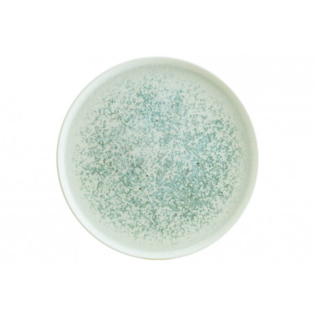 Piatto piano con bordo cm 28 Lunar Ocean