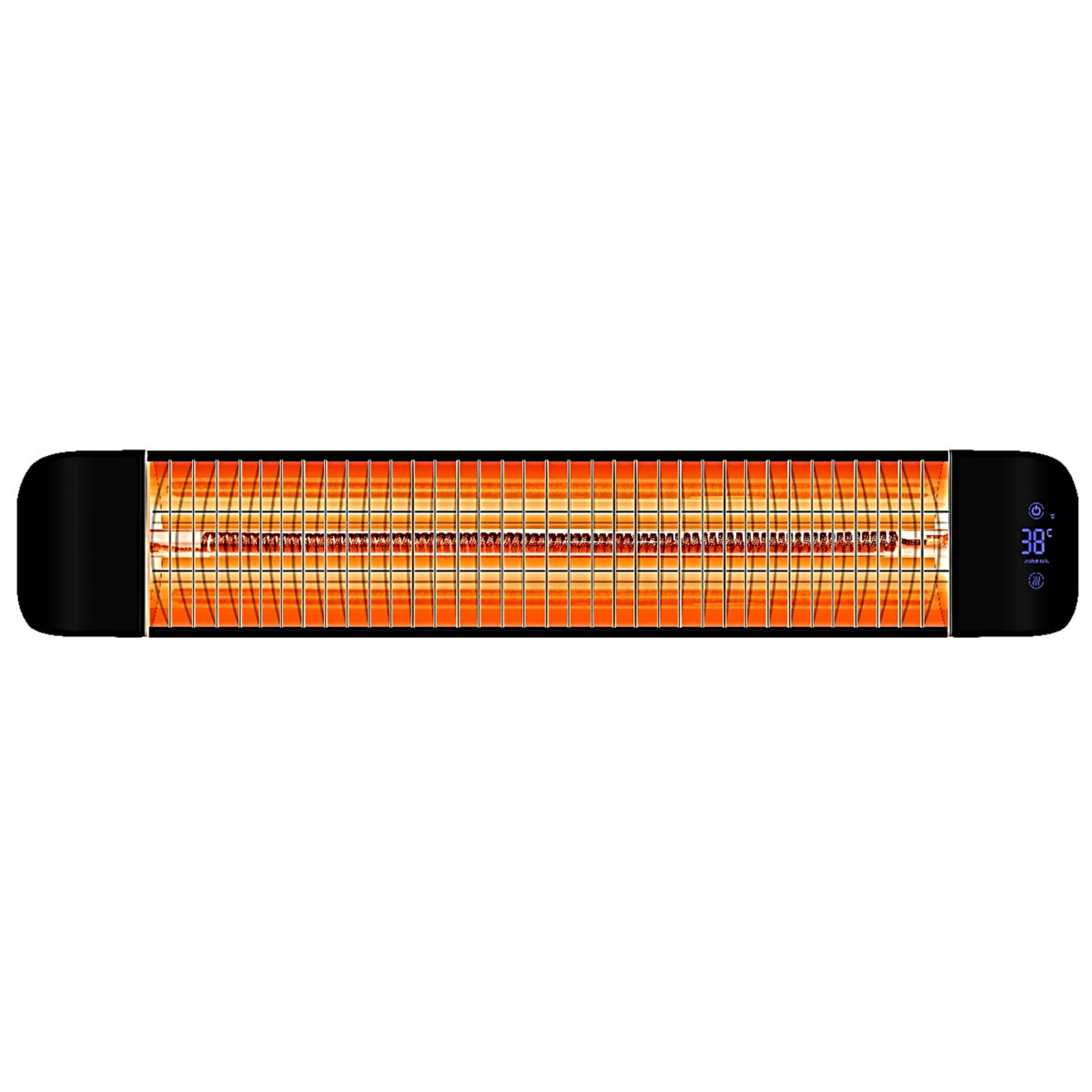 Lampada radiante ad infrarossi con telecomando Horecatech - eBuò megastore