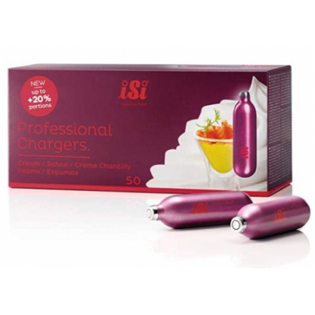 50 bombolette ricariche professional cream Isi