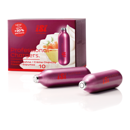 Confezione 10 bombolette panna ISI Professional