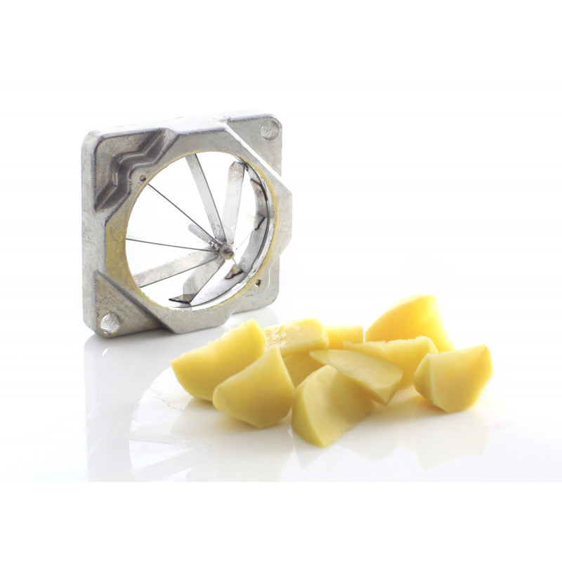 Affetta-patate Westmark Pomfri-Perfect - Con 3 Inserti In Acciaio Inox Per Patatine Fritte E Verdure, Base A Ventosa