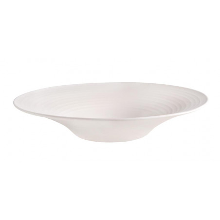 Pasta Bowl Sum01.B cm 28 Arte bianco Sumisura
