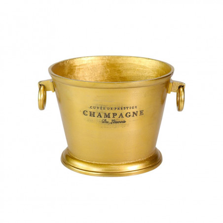 Secchiello ovale gold vintage cm 32x26x25h