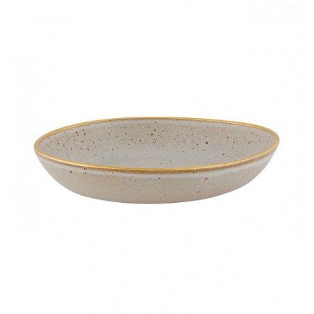 Ciotola Cm 17 White Gold Stone