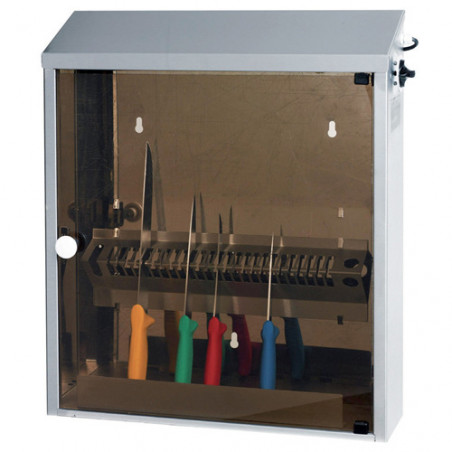 Sterilizzatore per 14 coltelli a raggi UV