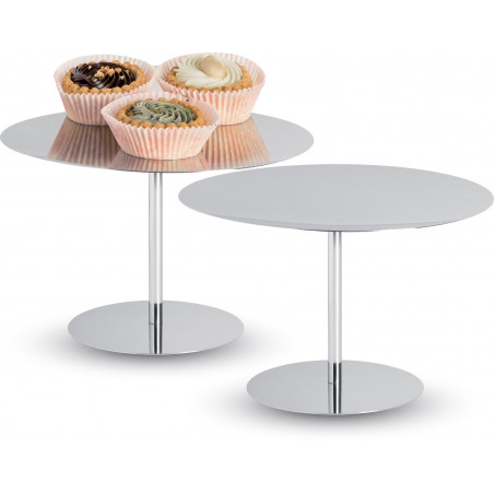 Abert Alzata Pasticceria Acciaio Inox 18/10 Ø22 H 13cm