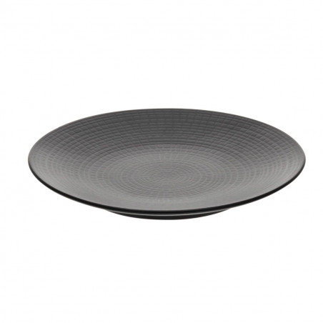 Piatto modulo Nature Black Round cm 16