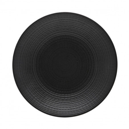 Piatto modulo Nature Black Round cm 16