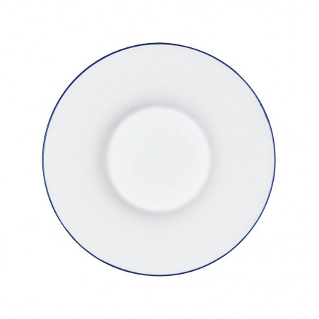 Piatto Diva.03 Gourmet filo blu Diva Colors Sumisura