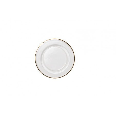 Piatto pane cm 15 filo oro